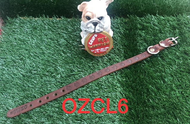 COLLAR OZNI PIEL LUBRICADO #6 (2CM)